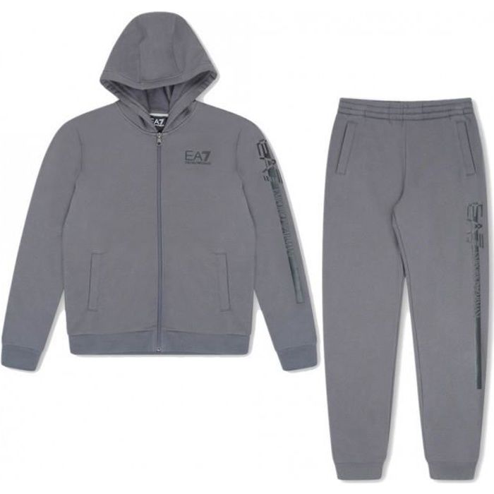 Survetement ea7 gris new arrivals