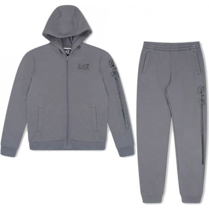 Ensemble de survêtement mixte EA7 Emporio Armani - Gris Anthracite - Multisport