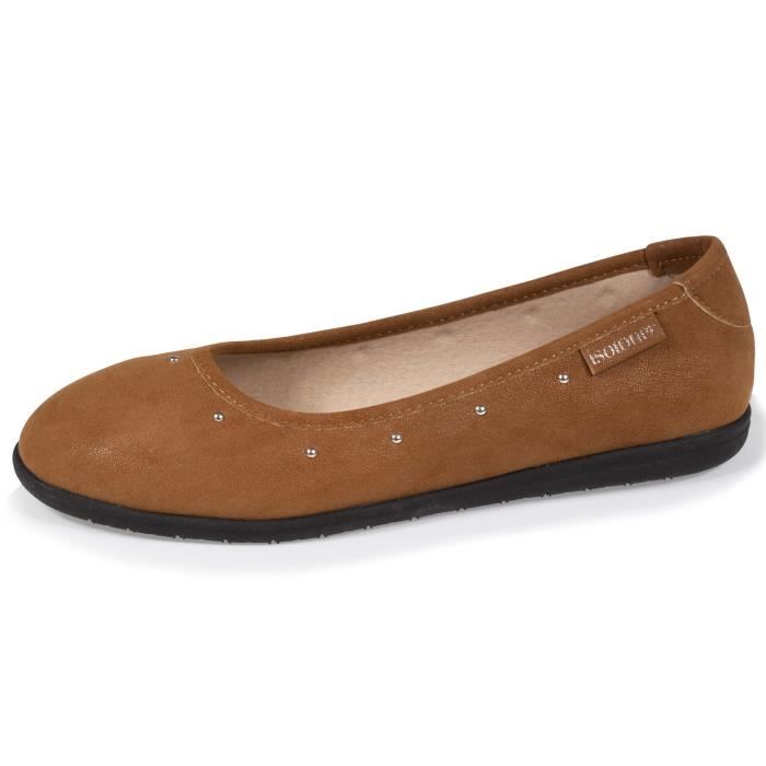 Baskets homme bicolore camel ISOTONER - Everywear - Confortable et