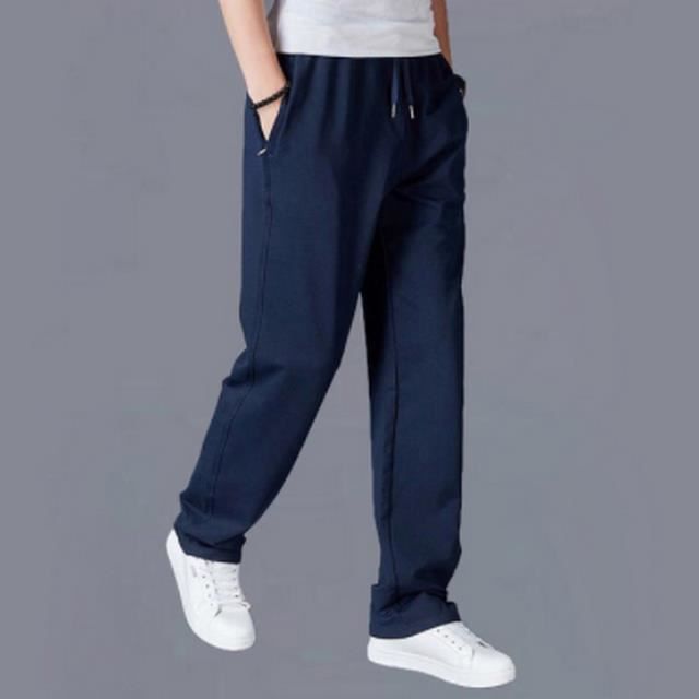 Pantalon De Jogging Décontracté À Jambes Larges Pour Hommes Pantalon De