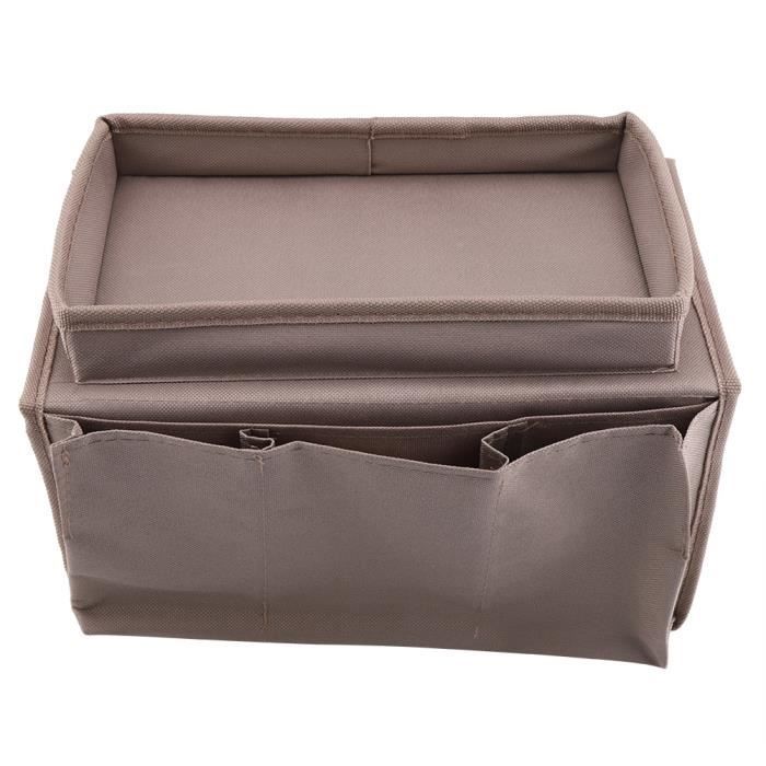 Porte-gobelet Pour Accoudoir - Porte-gobelet Pour Canapé - Plateau De Canapé Portable - Porte-gobelet Anti-déversement Avec Côté En Silicone Durable Antidérapant