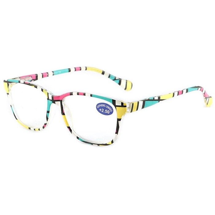 SILAC Lunettes Loupe Demi Blue 4410 +2,00 - Légères Et Résistantes Pour Femme Et Homme
