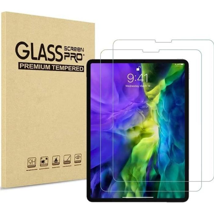 Film de protection Verre trempé pour Apple iPad Pro 11 2018 - Protection d'écran pour tablette