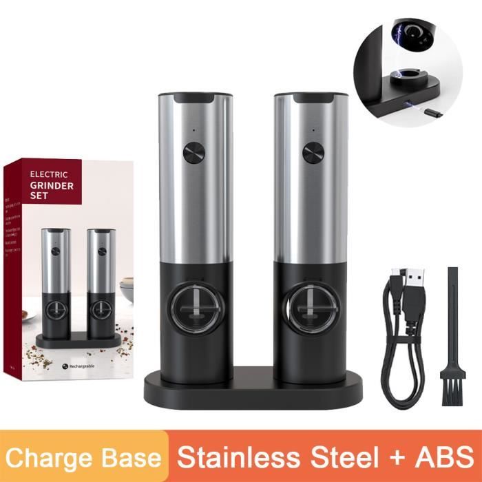 Moulin à Café Électrique Kongou - Broyeur Grains Et Épices 300W En Acier Inoxydable | Pour Expresso Et Cuisine