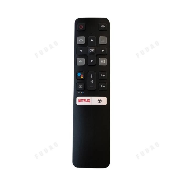 Télécommande Vocale TCL RC833A - Pour TV Smart - Référence FMB5 G0401-000328 - Noir - Occasion Comme Neuf