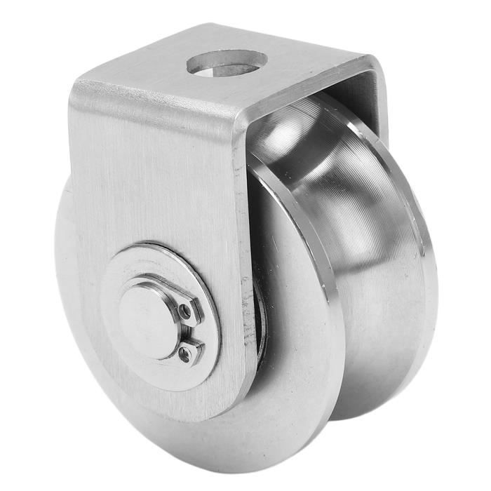 2 Roulements à Billes U626ZZ Rainure En U 6x30x10mm – Double Blindage Acier Chrome GCr15 – Guide Poulie Rail Pour Machines & DIY