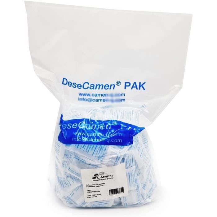 Disidratante Gel Di Silice Con Indicatore Di Colore – 250 G, Senza Cobalto, Riutilizzabile Per Elettronica E Strumenti