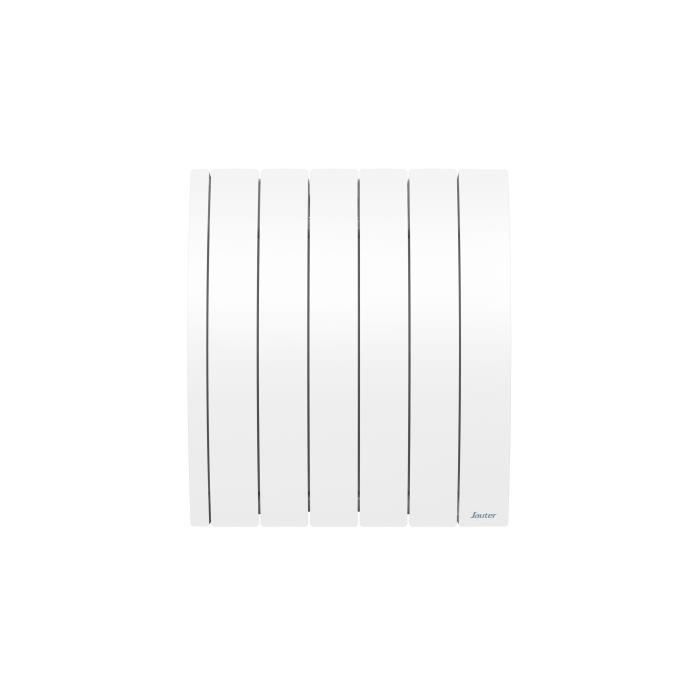 SAUTER Radiateur connecté à inertie Fluide Ipala - Horizontal - 1000W - Blanc