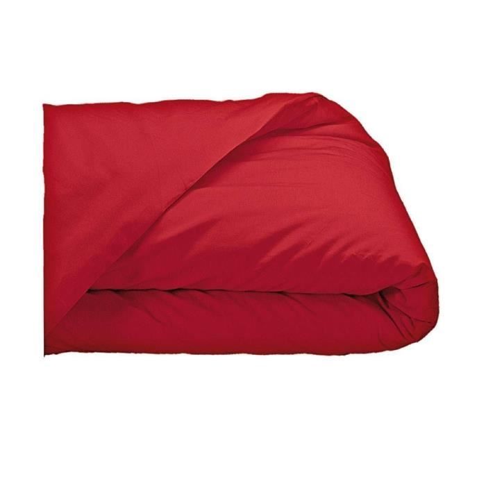 Housse de couette percale de coton 120 fils Collection Lisbonne Curcuma