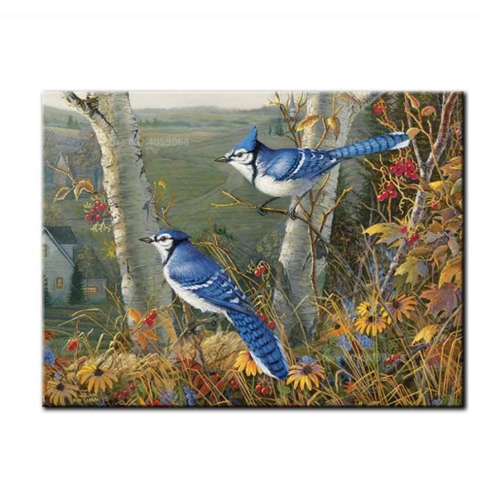 1827♥5D Diy De Peinture De Ensemble Oiseau Bleu D'Automne Résine Broderie  Point De Croix Artisanat Kit Home Décorati - Achat / Vente livre Parution  pas cher - Cdiscount