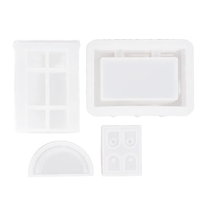 Coffret Compteur électrique Enel 4 Places - Résine Polyester Grise - 66x71.4x27.1 Cm - Serrure Double