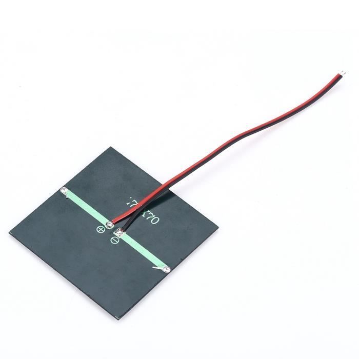 Petit Panneau Solaire 5V 0.7W En Polycristallin – Pour Recharger Ton Téléphone En Mode DIY !