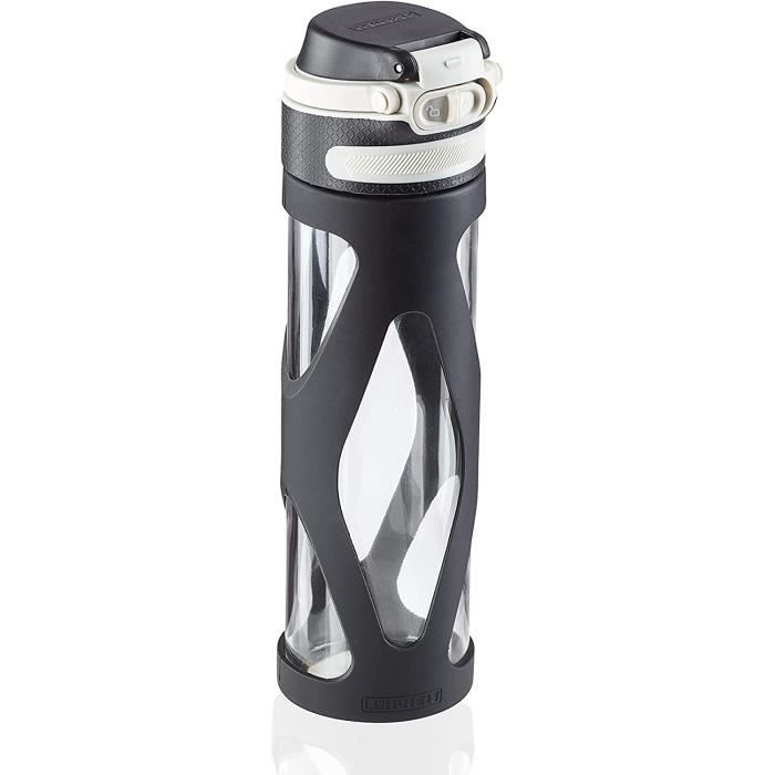 Leifheit Flip Gourde Réutilisable (550 Ml), Bouteille Plastique Tritan