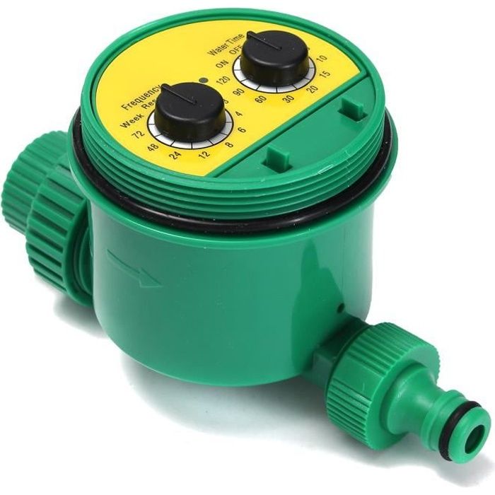 Programmateur darrosage - TEMPSA - Contrôleur Irrigation - Vert - 0-40°C - 1h à 1 semaine