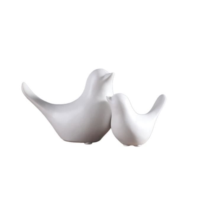 Petites Figurines abstraites en céramique, ornements nordiques créatifs