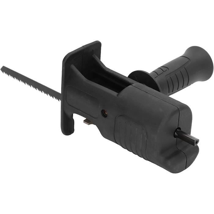 Accessoire Scie Sabre Pour Perceuse - Transforme Votre Perceuse En Scie - Avec 3 Lames Pour Bois Et Métal