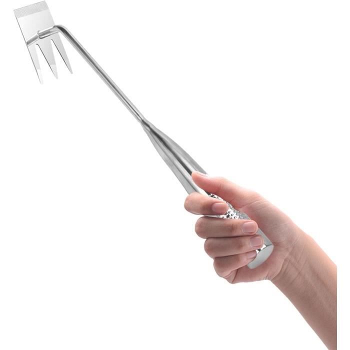 Faucille De Désherbage Manuelle - Outil De Jardin En Acier - Pour Couper Et Creuser - Poignée En Bois Ergonomique