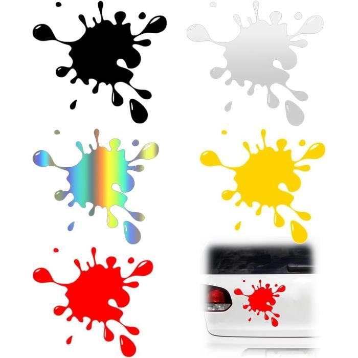 Autocollants éclaboussures De Paintball - Lot De 5 Stickers - Déco USA