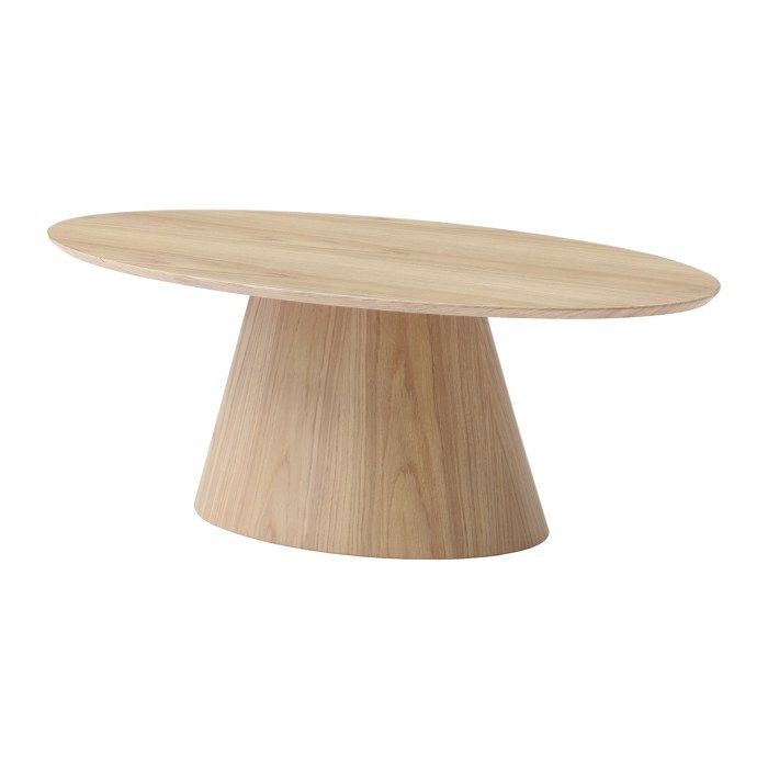 Table basse placage chêne - Naturel clair - ANTELADA Table basse placage chêne - Naturel clair - ANTELADA