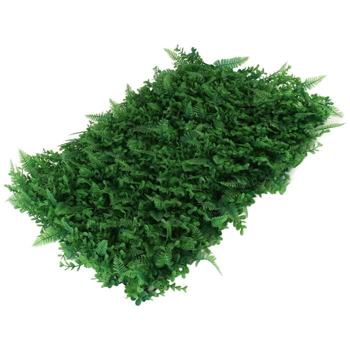 Panneau Décoratif Végétal 25x25cm - Solution Murale - Plantes Artificielles Résistantes Aux Intempéries,Anti-UV Panneaux Décoratifs | Leroy Merlin