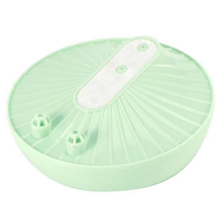 green Portable-installation gratuite Mini lave-vaisselle à ultrasons ménage Machine à laver Wave Maker chargeur USB pour artefact de blanchisserie de cuisine 