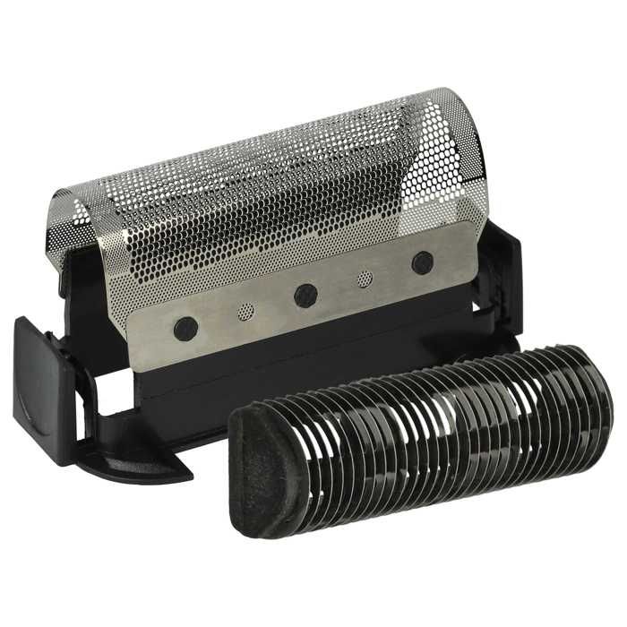 2 Blocs De Lames + Grille Avec Cadre Pour Rasoir Braun Série 5000/2000 - Neufs - Marque Vhbw
