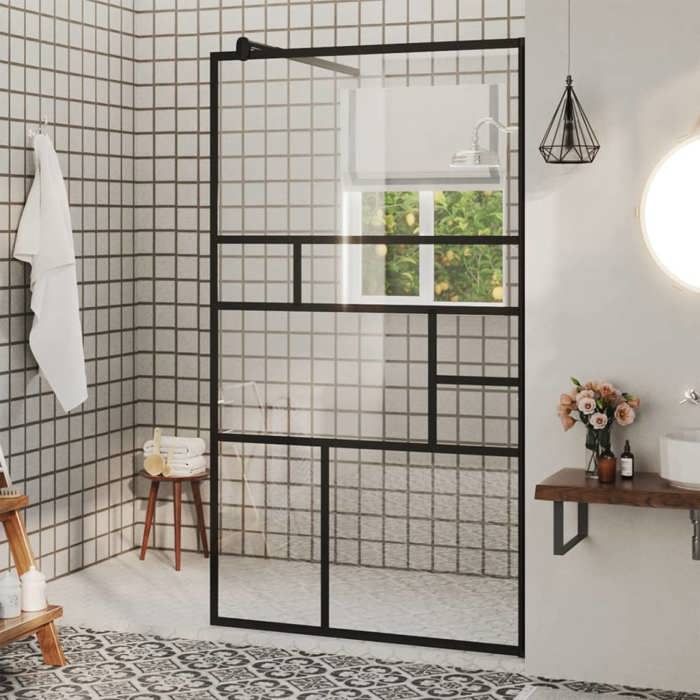 vidaXL Paroi de douche 90x195 cm