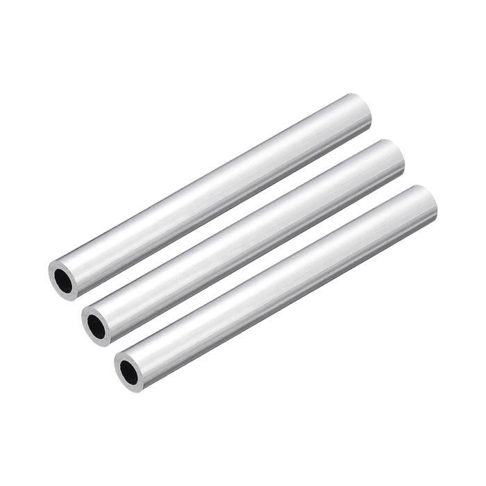 Tube Aluminium 6063 - 22mm Ext, 19mm Int, 100mm Longueur, Neuf