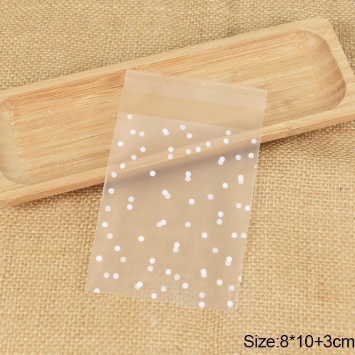 Sachets Plastiques Transparents Auto-Adhésifs 11x16cm - Lot 100 Pour Petits Objets Et Cadeaux