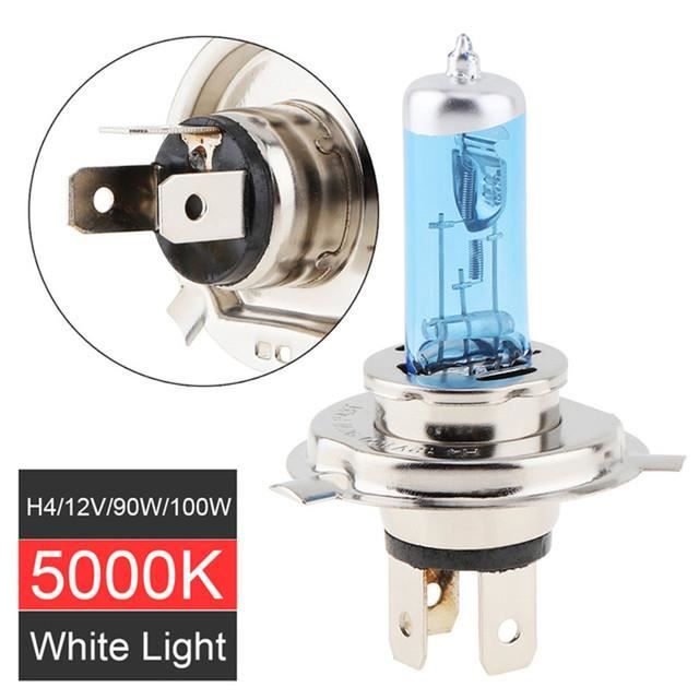 AMPOULE HALOGENE,H4 100WLampe halogène de voiture universelle 12V, H1