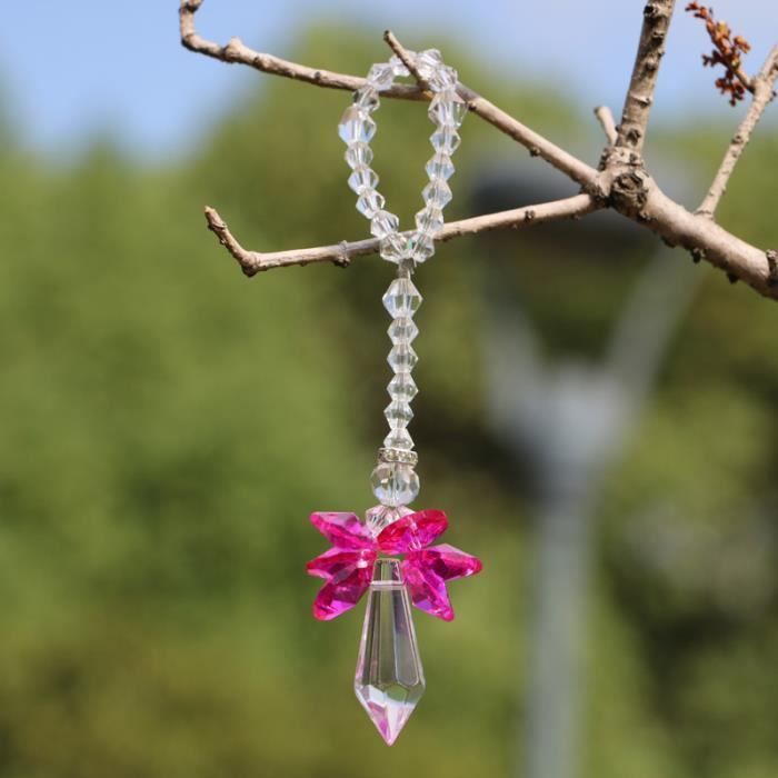 double baguette de guérison améthyste, quartz pour l'aura violet