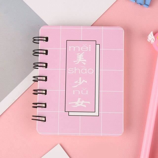 Uonlytech - Lot De 6 Carnets à Spirale Mini Format Poche - Idéal Pour Notes, Réunions Et Journal Quotidien - Design Compact Et Portable