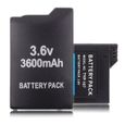 3.6V 3600mAh Batterie remplacement Pack pour Sony PSP 1000 chargeur Batterie -1