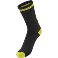 Chaussettes HUMMEL Elite Indoor Sock Low - Noir et Jaune-1