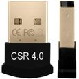 OCIODUAL Clé USB Bluetooth 4.0 Mini Adaptateur Noir Nano Dongle Sans Fil pour PC Windows 10 7 Souris Clavier Casques Imprimante-1