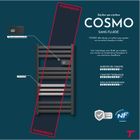 Sèche-serviette électrique sans fluide connecté WiFi 500W Thomson COSMO blanc