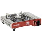 Réchaude à Gaz 2 Feux Rothenberger Industrial – Mobile, Rouge, Pour Camping Et Extérieur – Puissance 1,70/1,20 KW – Butane/propane
