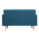 Miliboo Canape Scandinave 2 Places Bleu Canard Ulla Achat
