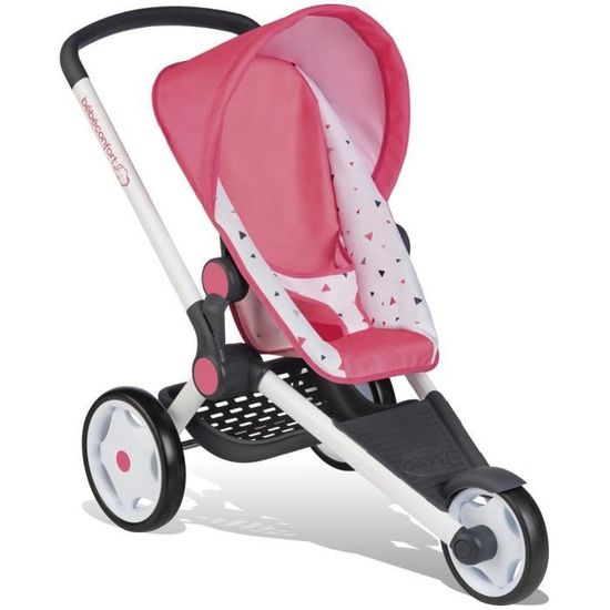 Smoby Bebe Confort Poussette Jogger Pour Poupon Cdiscount Jeux Jouets