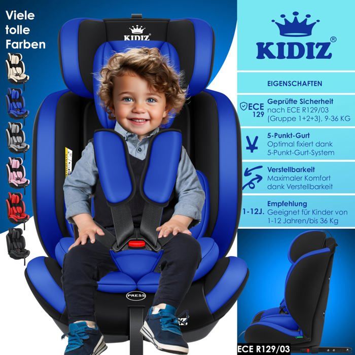 Siege auto pour ceinture 2 points 2025