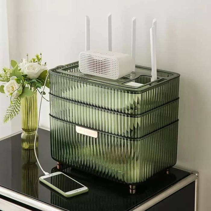 Boite De Stockage Pour Routeur Wifi, Boite Rangement Routeur Internet ...