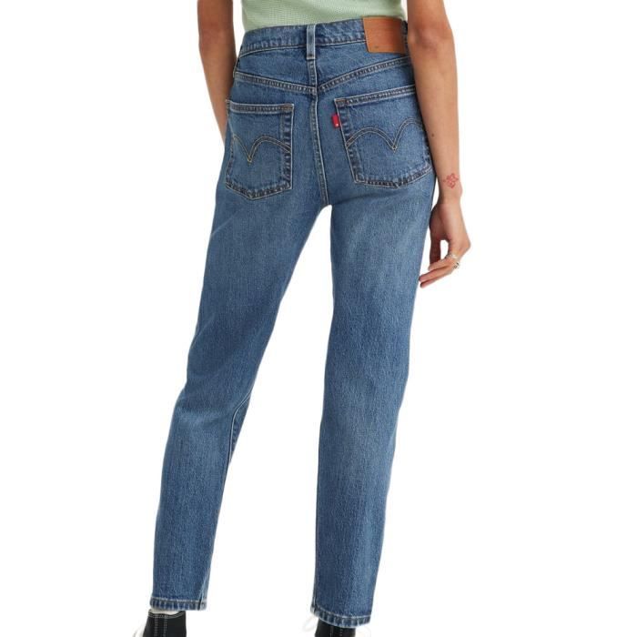 Jean Cropped Bleu Femme Levi s 501 Orignal