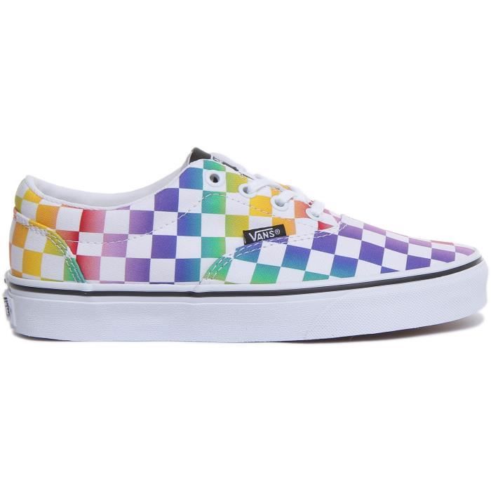 Vans damier noir et blanc store