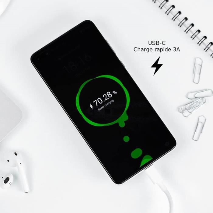 Pack Chargeur Ultra Rapide et Puissant 3A pour Samsung Galaxy A54 5G +  Câble TypeC - Cdiscount Téléphonie
