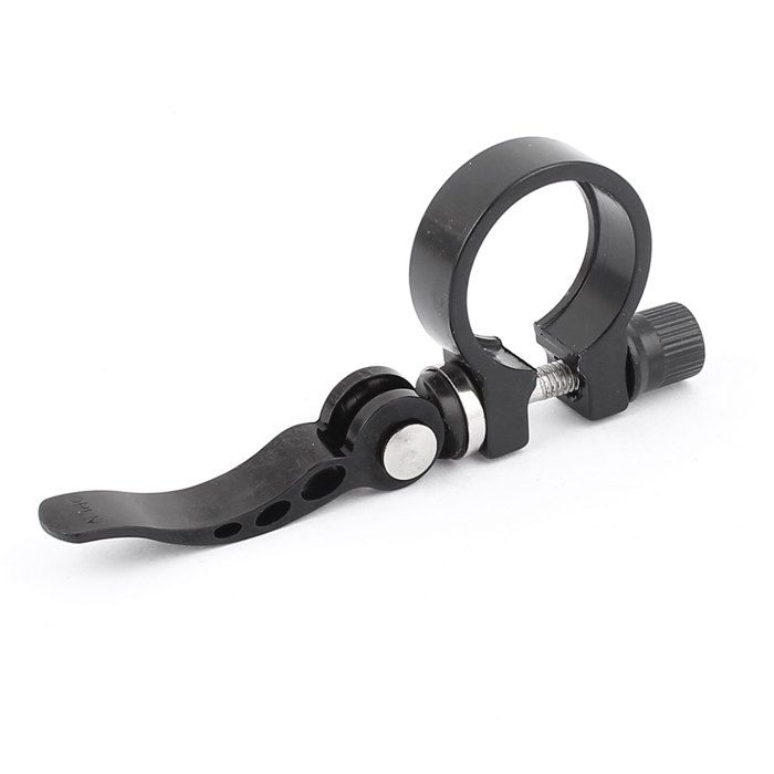 Collier De Serrage Rapide Tige De Selle Vélo Alliage Aluminium - Blanc