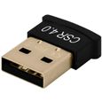 OCIODUAL Clé USB Bluetooth 4.0 Mini Adaptateur Noir Nano Dongle Sans Fil pour PC Windows 10 7 Souris Clavier Casques Imprimante-2
