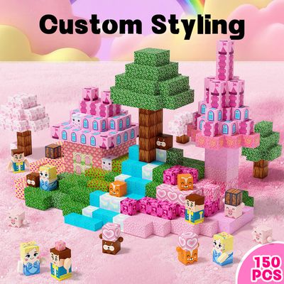 KiwiKids 100 Blocs De Construction Magnétiques Zomblock – Jouet Montessori STEM – Aimants Sécurisés – Cadeau Créatif Filles Garçons Dès 3 Ans