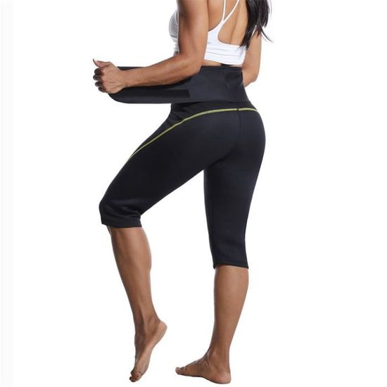 Legging Minceur Femme Legging de Sudation et Sauna Pantalon Amincissant  Pantacourt de Gym Fitness Sport Yoga Favorise - Cdiscount Sport