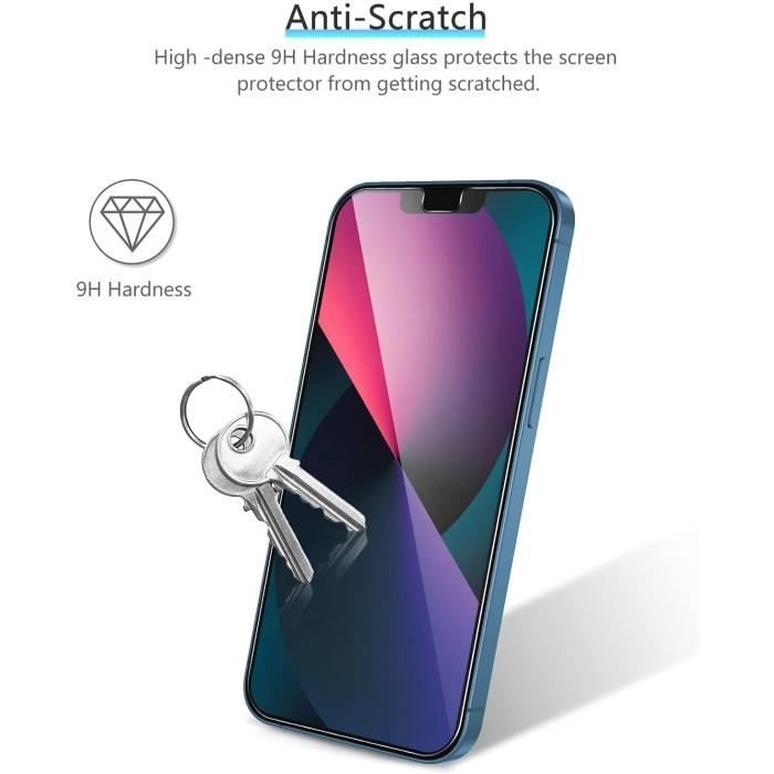 Protection Écran En Verre Trempé 9H Pour IPhone 12 / IPhone 12 Pro - Film Ultra-Résistant Transparent
