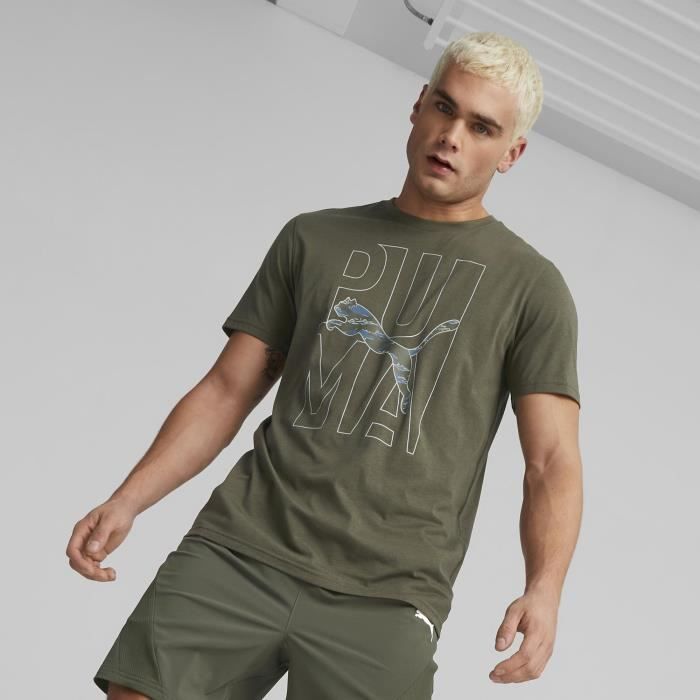 T shirt puma kaki clearance